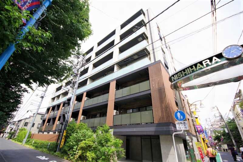 パークリュクス渋谷西原　外観キャッチ