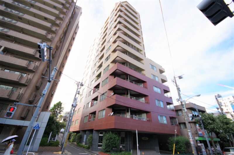 リシェ広尾外観キャッチ