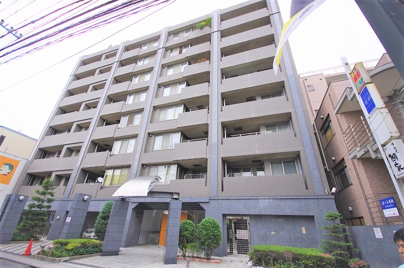 菱和パレス下北沢駅前外観キャッチ