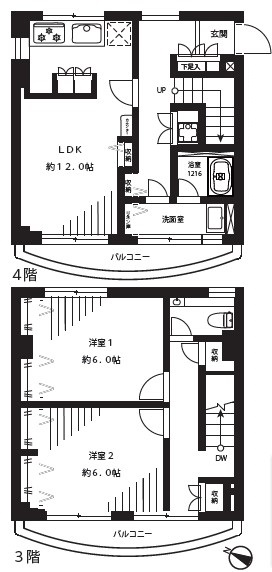 エクセレンス笹塚-間取り