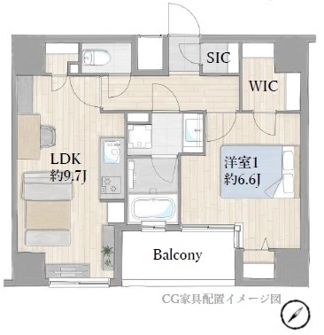 ダイアパレスシェルトワレ目黒-間取り