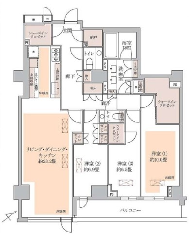 ザパークハウスグラン南青山四丁目-間取り