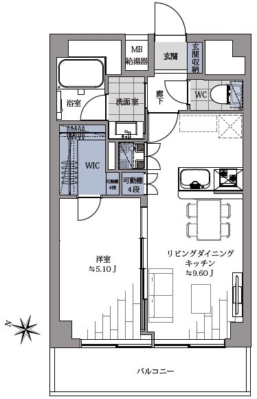 笹塚ダイヤモンドマンション-間取り