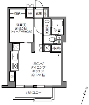 初台ハイホーム-間取り