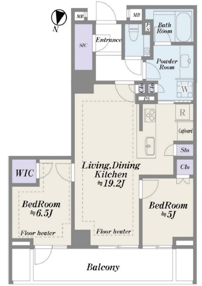 ザパークハウスグラン神山町-間取り