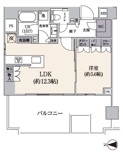 南青山マスターズハウス-間取り
