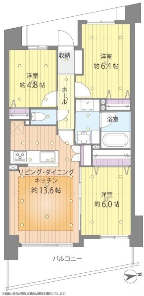 中野坂上パークホームズ-間取り