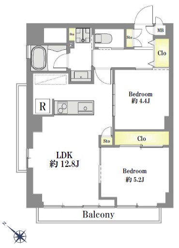 秀和目黒レジデンス-間取り