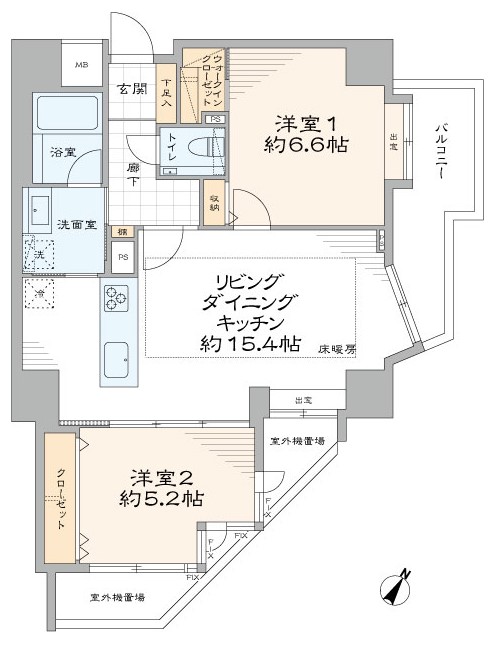 ヒルハイツ文京春日-間取り