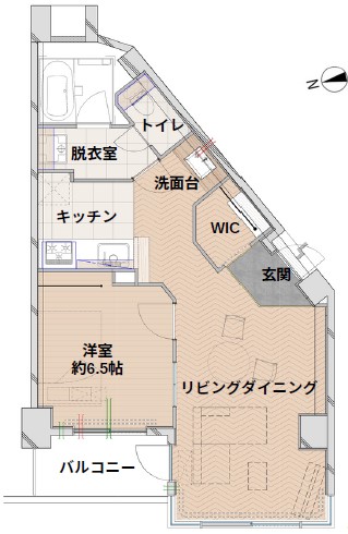 ライオンズガーデン初台-間取り