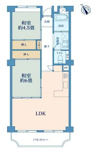 南台ヒルズ-間取り