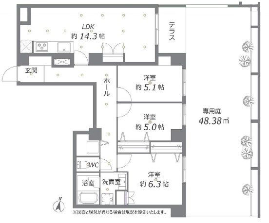 東北沢ハウス-間取り