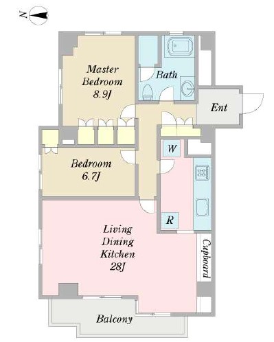 クラウン青山-間取り