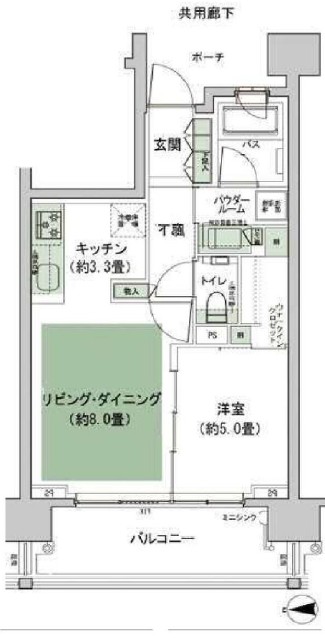 シティテラス代々木公園-間取り