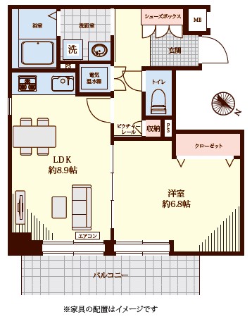 イトーピア渋谷桜ヶ丘-間取り