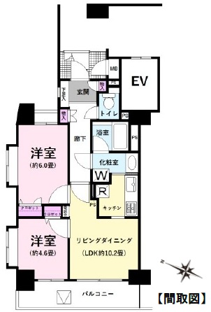クレッセント渋谷神泉-間取り