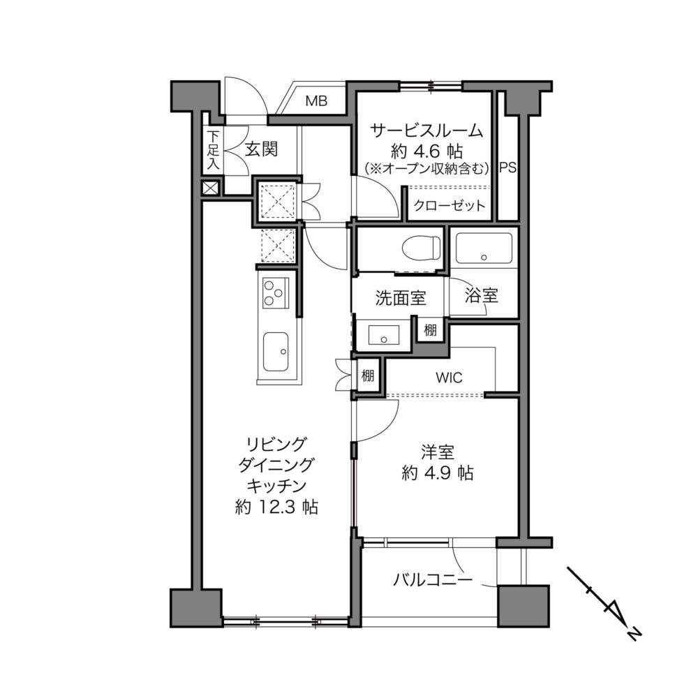 グランドメゾン目黒南-間取り