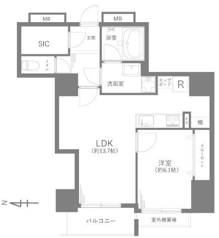 パークシティ杉並セントラルタワー-間取り