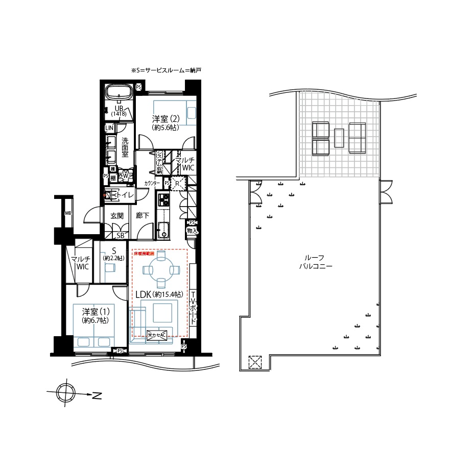 フューズコート175-間取り
