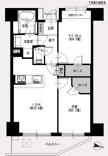 ヴィンテージ中目黒-間取り