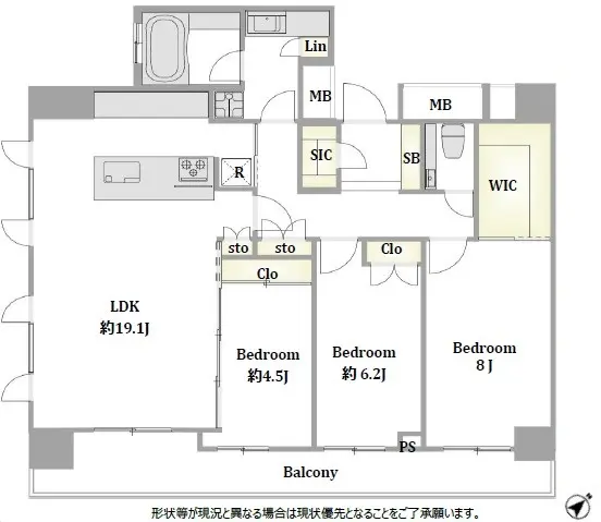 渋谷アインス-間取り