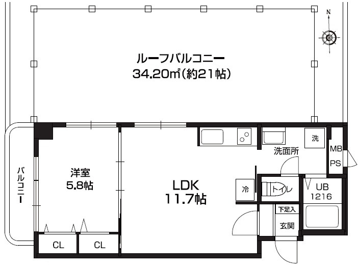 藤和中野弥生町コープ-間取り