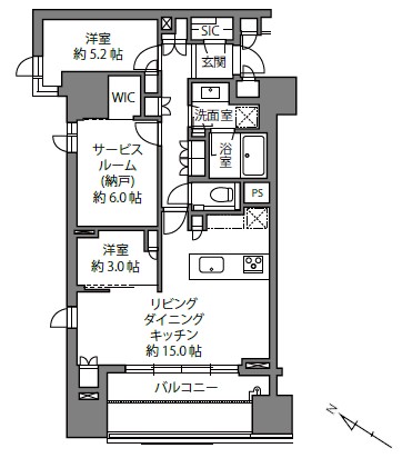 パークホームズ渋谷松濤-間取り