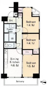 フローレンスパレス笹塚-間取り