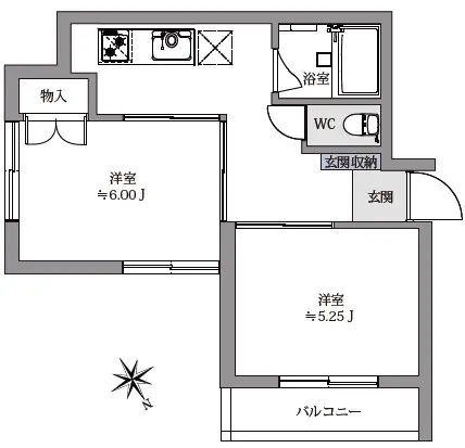 GSハイム代々木公園-間取り