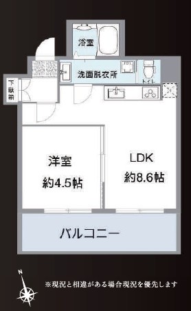 カテリーナ代々木-間取り