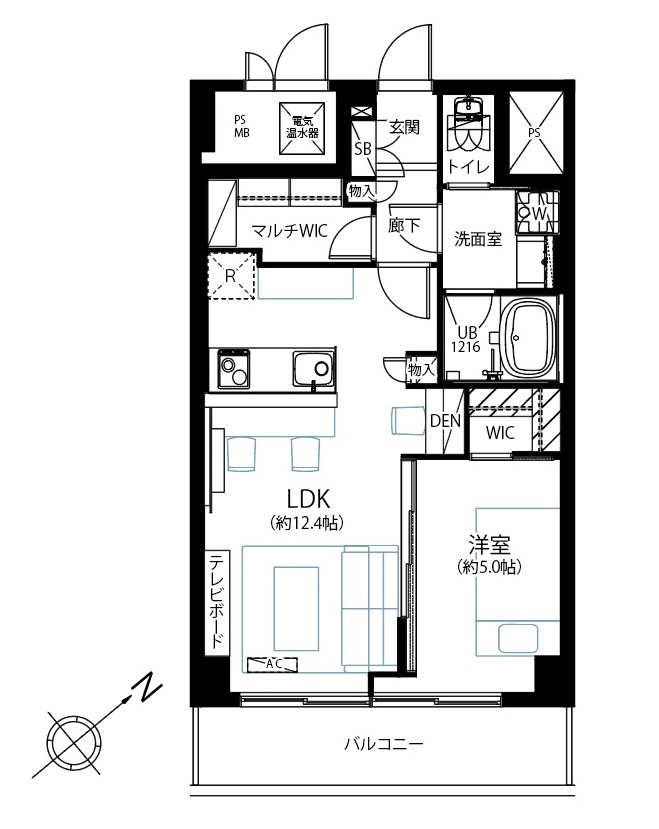アルテール新宿-間取り