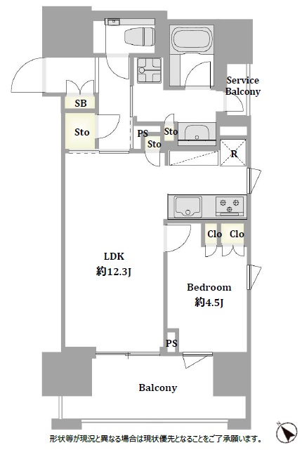 グランドメゾン目黒プレイス-間取り
