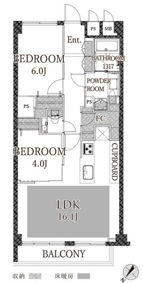 トーカンマンション南青山-間取り