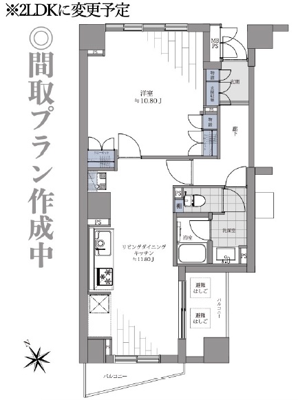 パークハウス渋谷山手-間取り