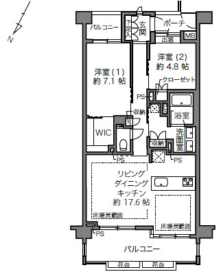 代々木デュープレックス-間取り
