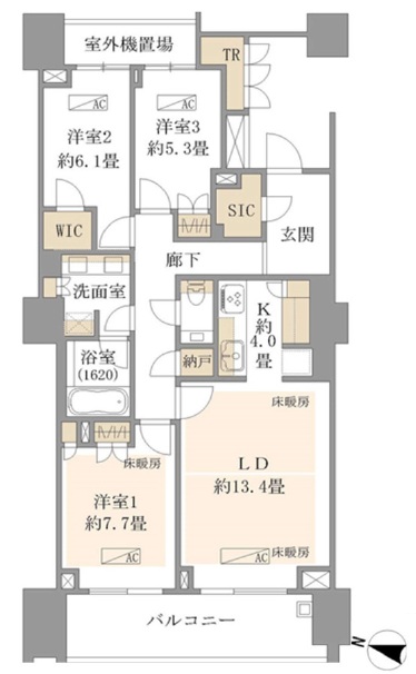 ザパークハウス渋谷南平台-間取り