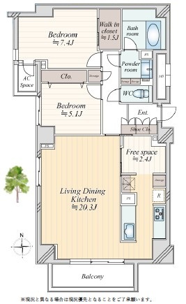南青山パークマンション-間取り
