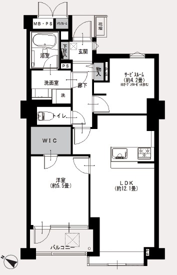 グランドメゾン幡ヶ谷-間取り