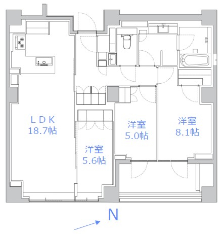 ザパークハウスグラン南青山高樹町-間取り