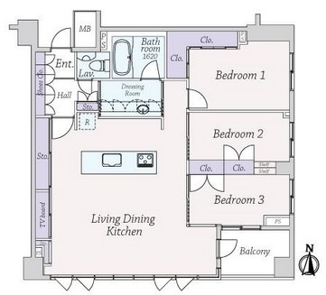 スタイルハウス恵比寿-間取り