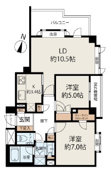 代々木ヒルズ-間取り