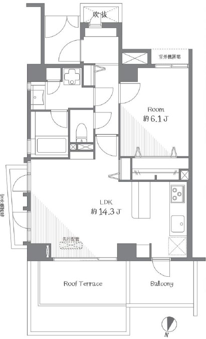 幡ヶ谷ハイムグランシス-間取り