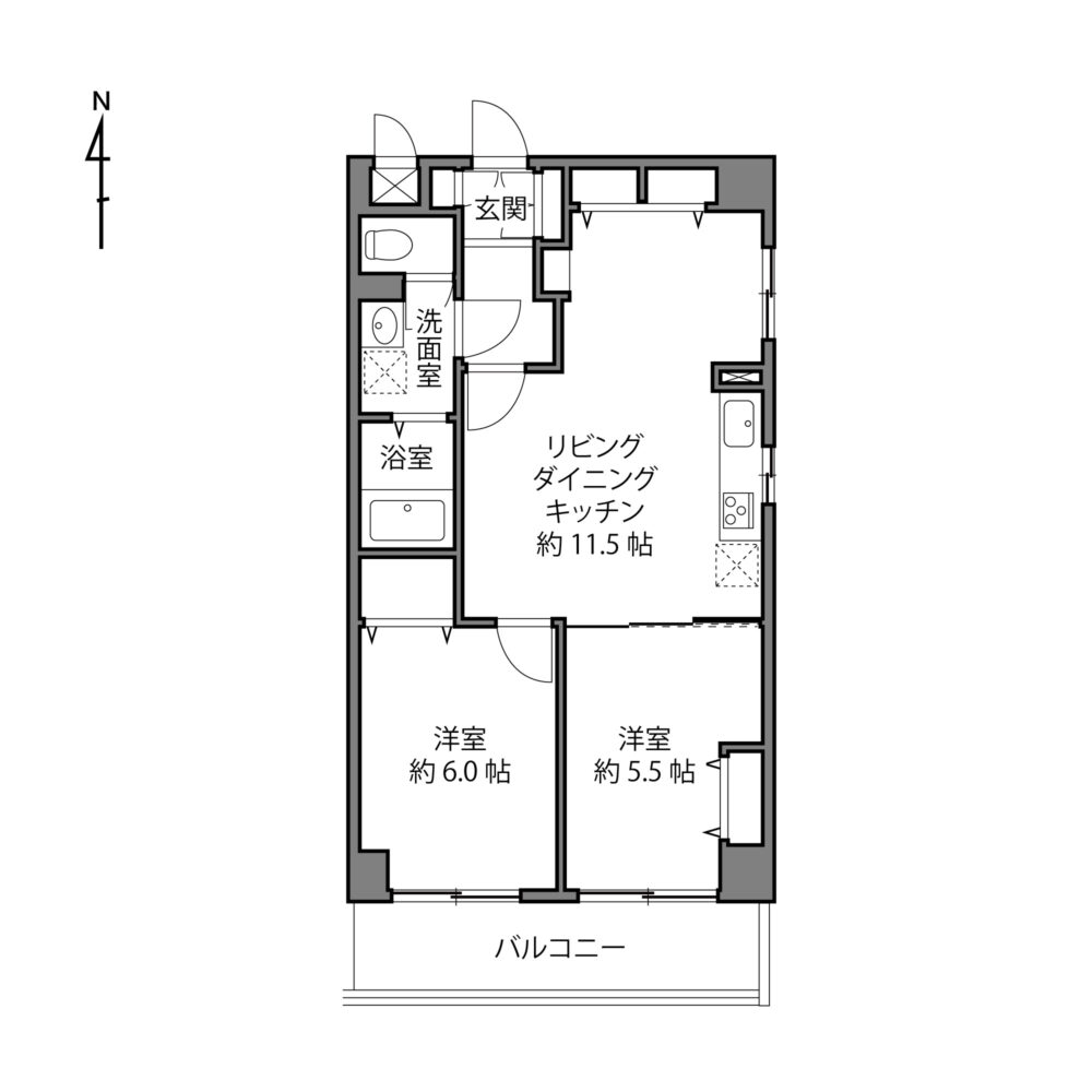 ドルミ恵比寿-間取り