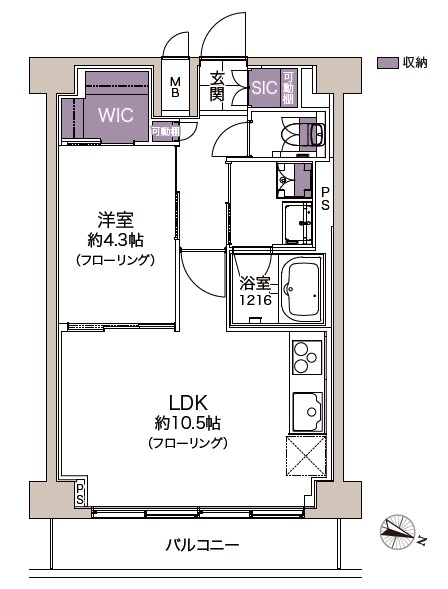 笹塚ダイヤモンドマンション-間取り