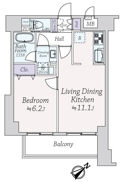 ダイアパレス代官山-間取り