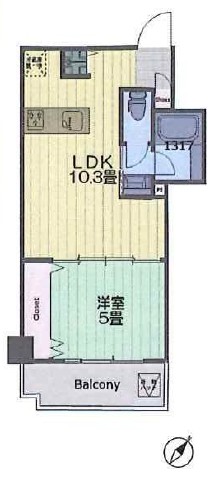 パシフィックパレス新代々木-間取り