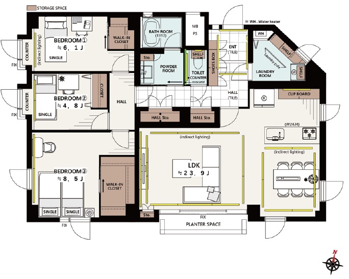 代々木上原第一マンションズ-間取り