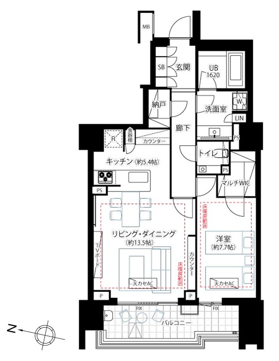 ザパークハウス渋谷南平台-間取り