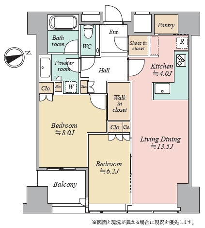 セントラルパークタワーラ・トゥール新宿-間取り