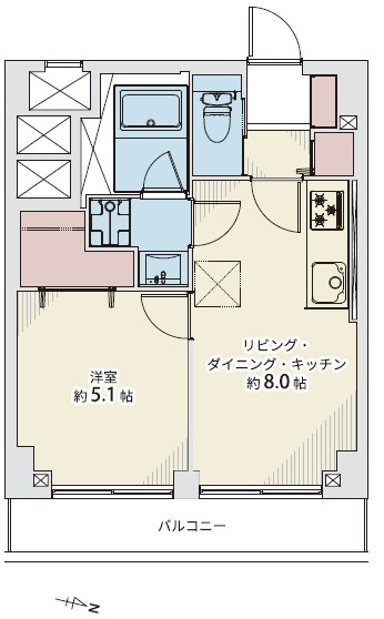 秀和幡ヶ谷レジデンス-間取り
